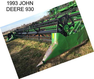 1993 JOHN DEERE 930