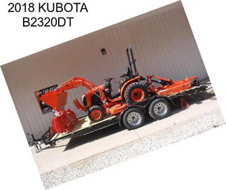 2018 KUBOTA B2320DT