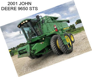 2001 JOHN DEERE 9650 STS