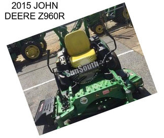 2015 JOHN DEERE Z960R