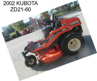 2002 KUBOTA ZD21-60