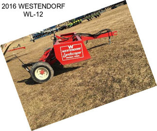 2016 WESTENDORF WL-12