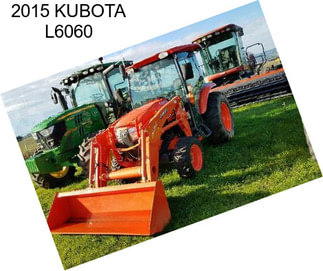 2015 KUBOTA L6060