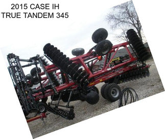 2015 CASE IH TRUE TANDEM 345