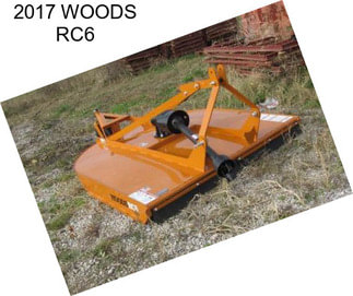 2017 WOODS RC6