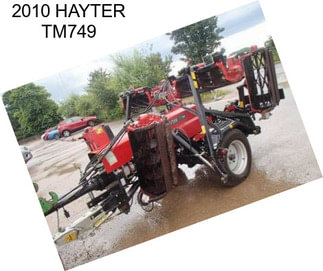 2010 HAYTER TM749