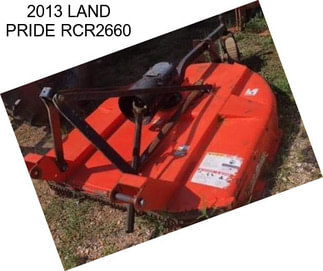 2013 LAND PRIDE RCR2660