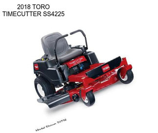 2018 TORO TIMECUTTER SS4225