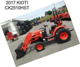 2017 KIOTI CK2510HST