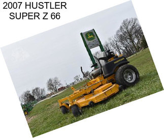 2007 HUSTLER SUPER Z 66