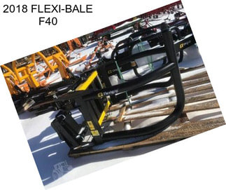 2018 FLEXI-BALE F40