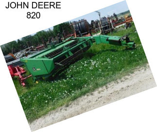 JOHN DEERE 820