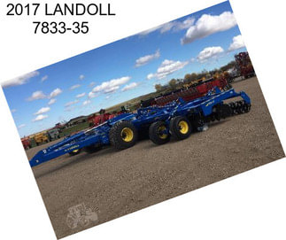 2017 LANDOLL 7833-35