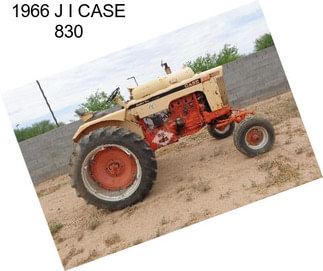 1966 J I CASE 830