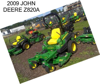 2009 JOHN DEERE Z820A