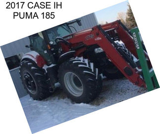 2017 CASE IH PUMA 185