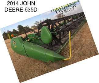 2014 JOHN DEERE 635D