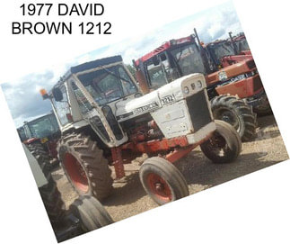 1977 DAVID BROWN 1212