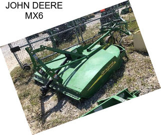 JOHN DEERE MX6