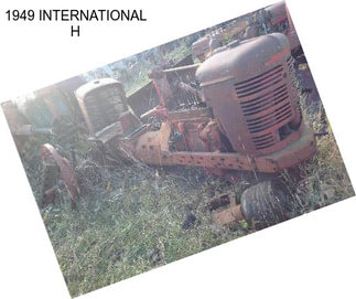 1949 INTERNATIONAL H