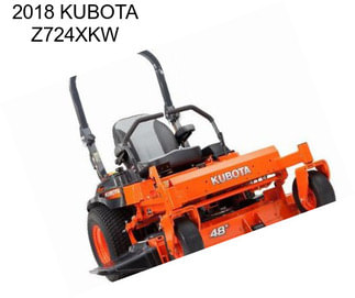 2018 KUBOTA Z724XKW