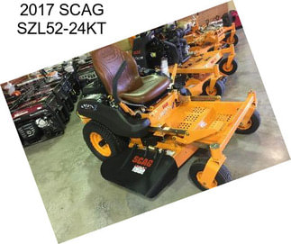 2017 SCAG SZL52-24KT