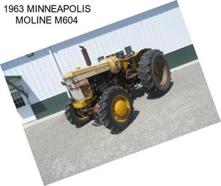 1963 MINNEAPOLIS MOLINE M604