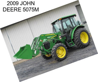 2009 JOHN DEERE 5075M