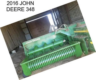 2016 JOHN DEERE 348