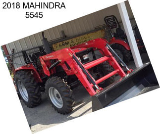 2018 MAHINDRA 5545