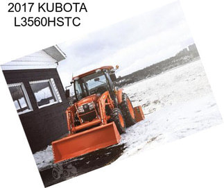 2017 KUBOTA L3560HSTC