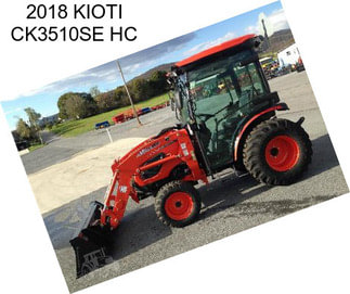 2018 KIOTI CK3510SE HC