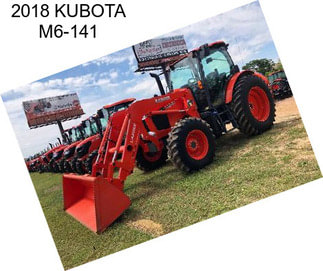 2018 KUBOTA M6-141