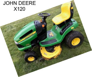 JOHN DEERE X120