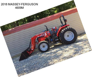 2018 MASSEY-FERGUSON 4609M