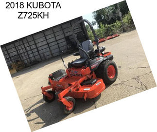 2018 KUBOTA Z725KH