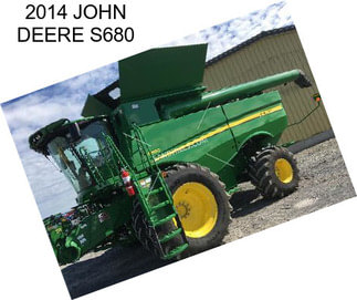 2014 JOHN DEERE S680