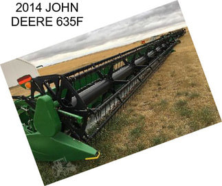 2014 JOHN DEERE 635F