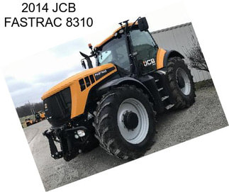 2014 JCB FASTRAC 8310