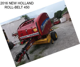 2016 NEW HOLLAND ROLL-BELT 450