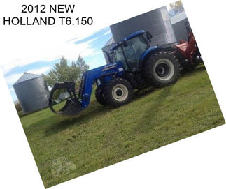 2012 NEW HOLLAND T6.150