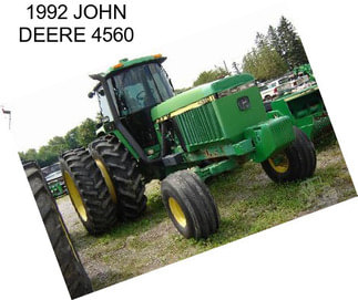 1992 JOHN DEERE 4560