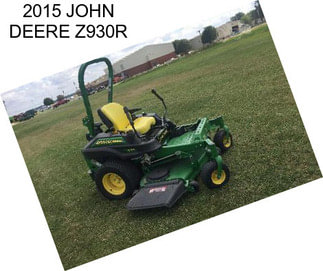 2015 JOHN DEERE Z930R