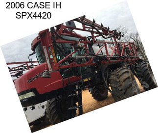 2006 CASE IH SPX4420