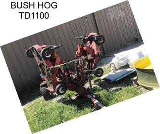 BUSH HOG TD1100