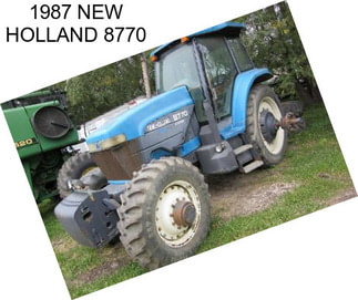 1987 NEW HOLLAND 8770