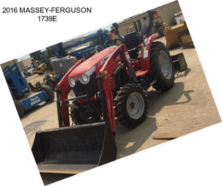 2016 MASSEY-FERGUSON 1739E