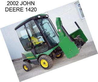 2002 JOHN DEERE 1420