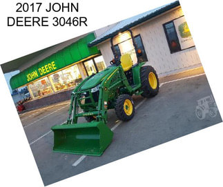 2017 JOHN DEERE 3046R