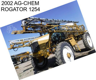 2002 AG-CHEM ROGATOR 1254